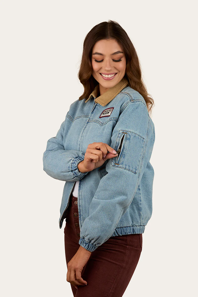 Charley Womens Western Bomber Jacket - Image 5
