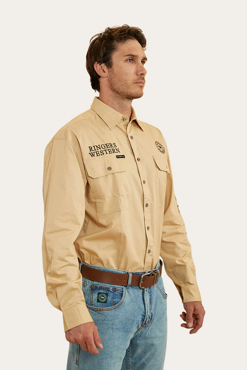 Hawkeye Mens Full Button Work Shirt - Image 46