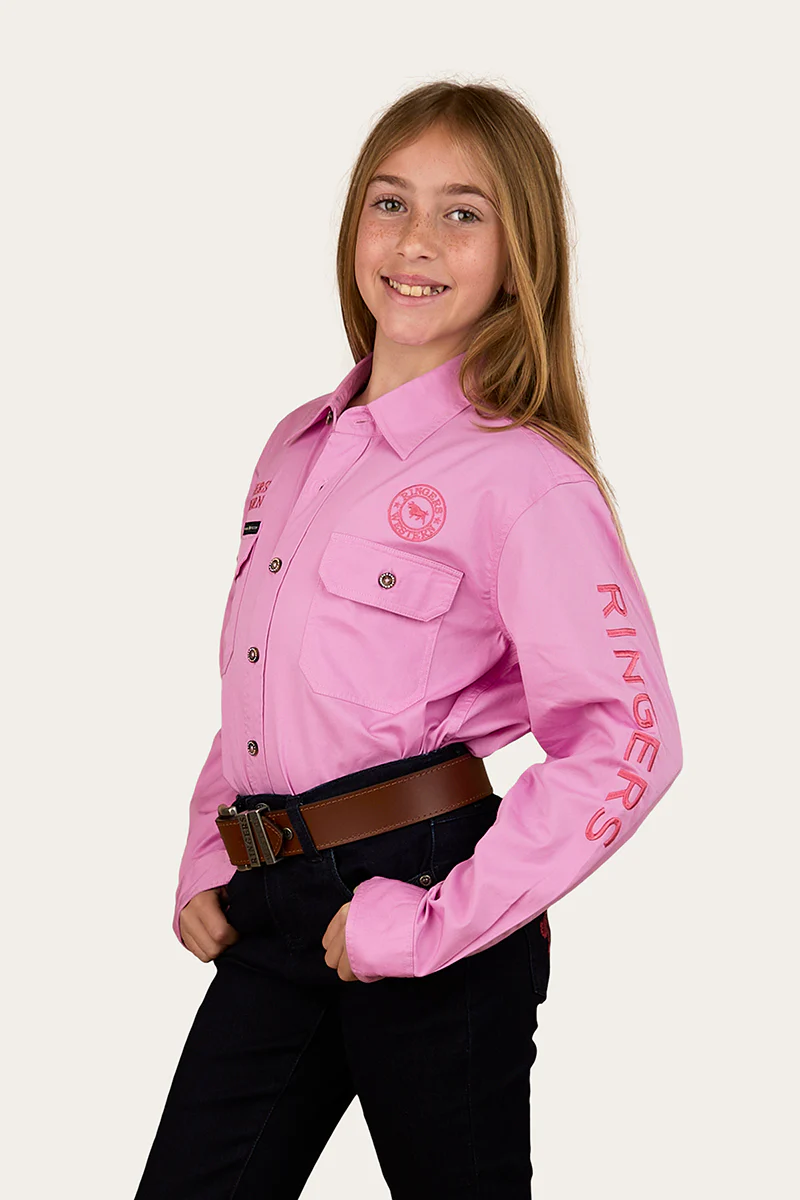 Jackaroo Kids Full Button Printed Work Shirt - Image 4