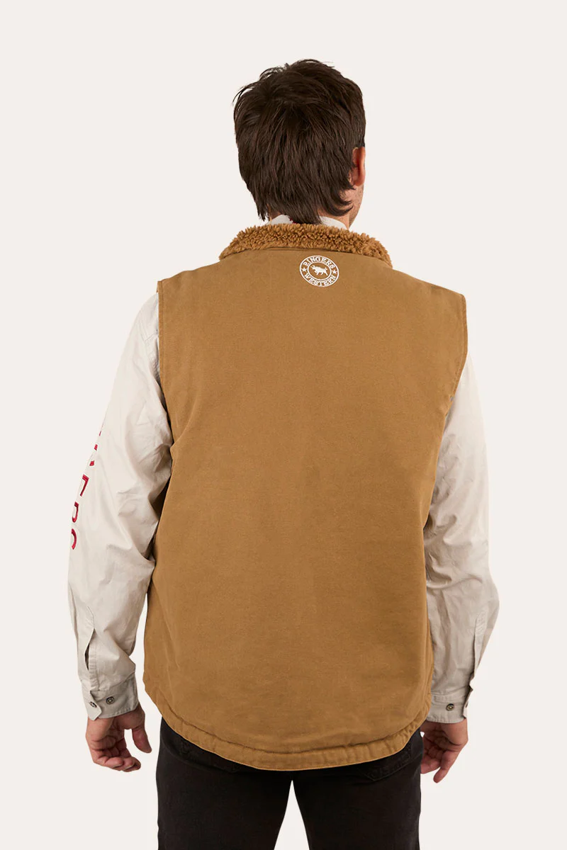 Round Yard Mens Canvas Vest - Image 14